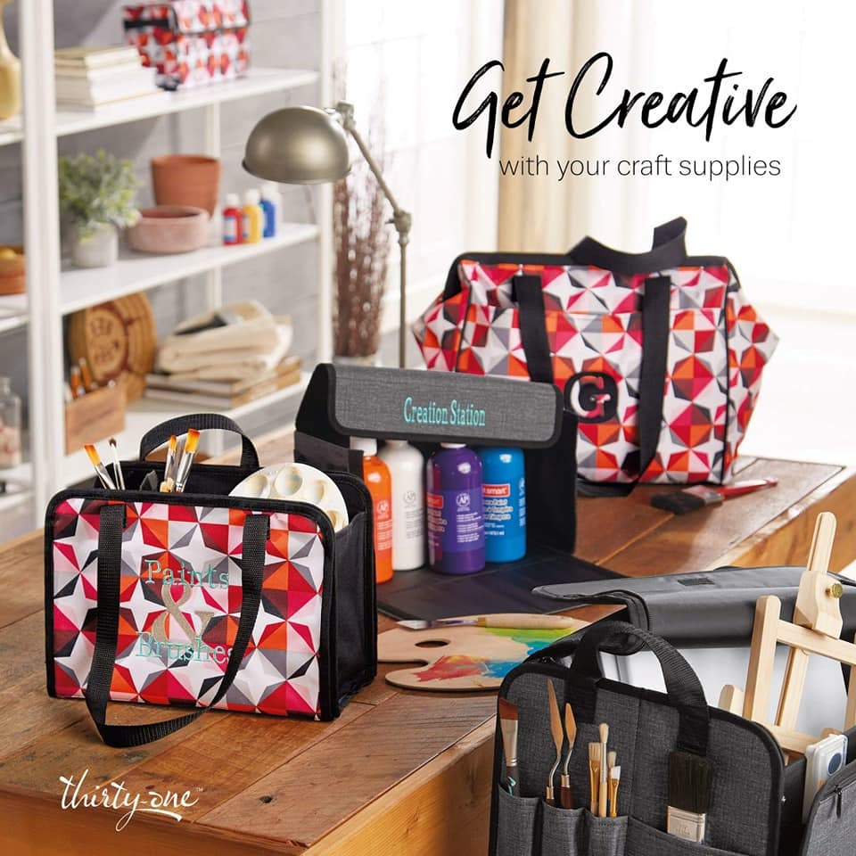 Get Creative Line of organizers from Thirty One fall 2018